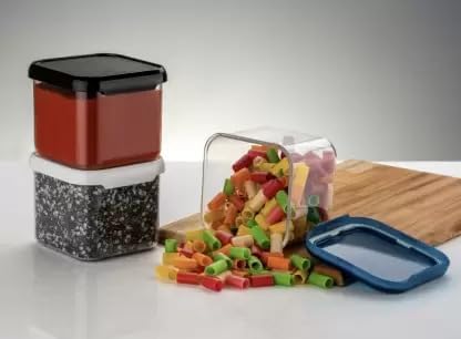 Klevora Airtight Kitchen Storage Box for Pulses, Grains & Pantry Essentials – Durable & Leakproof