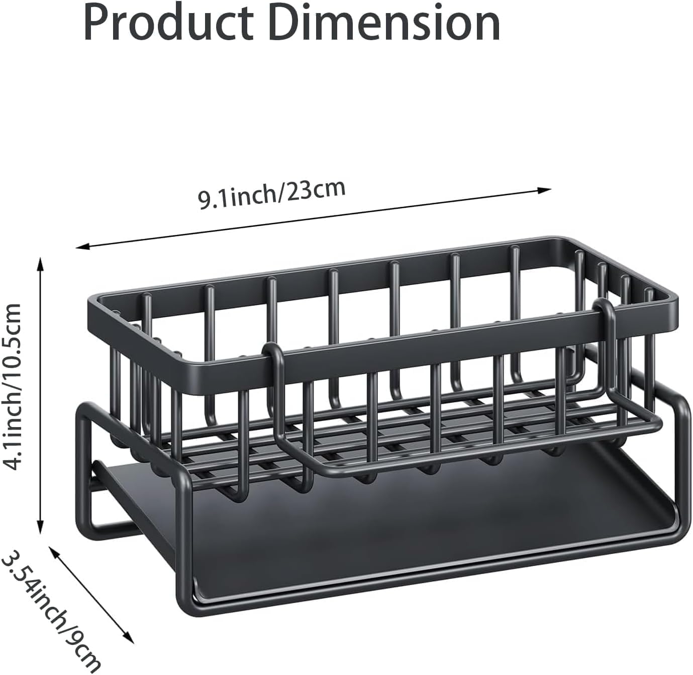 Maxella Multipurpose Over-Sink Dishwashing Rack for Home Kitchen Storage & Organization