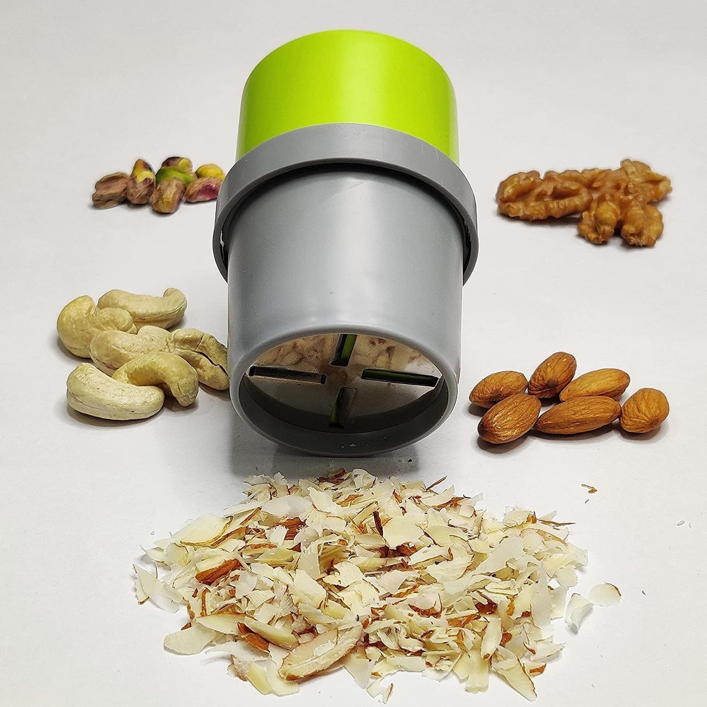 Delfex Dry Fruit Cutter, Slicer & Grinder | Multipurpose Kitchen Tool for Nuts & Snack