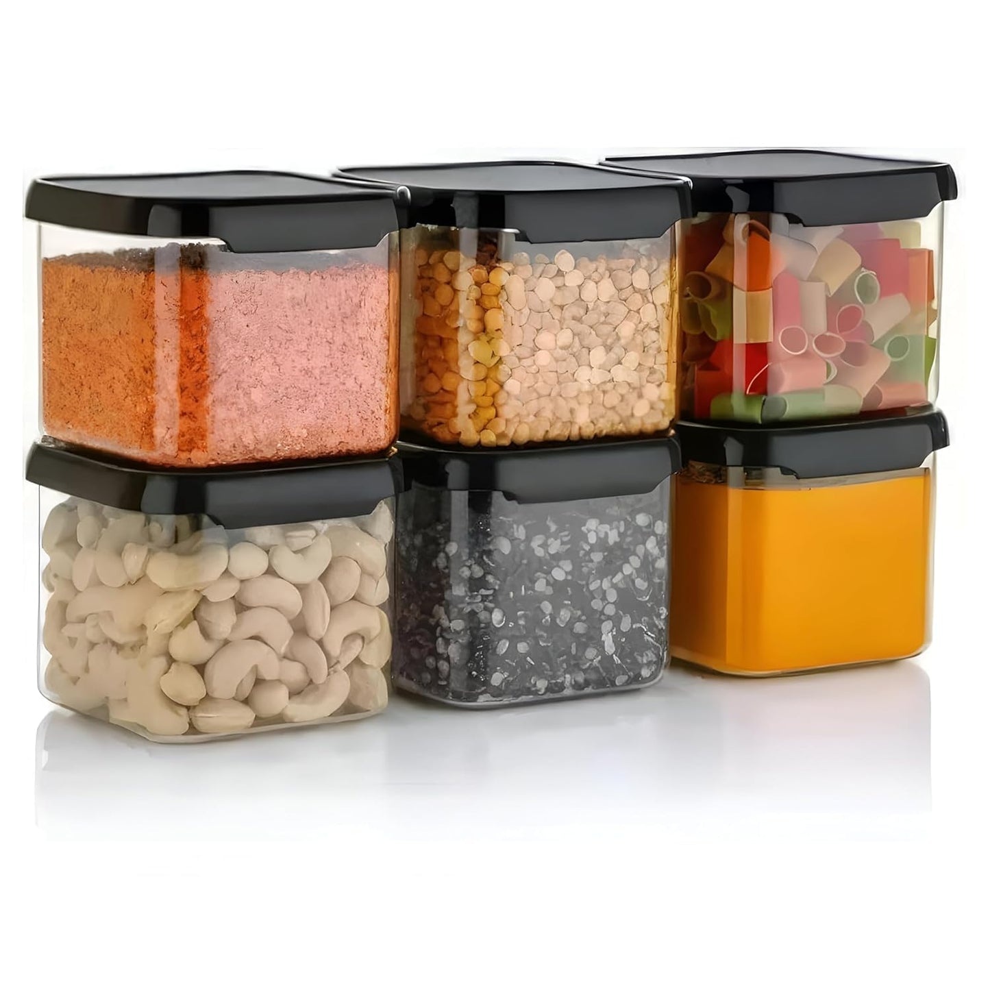 Klevora Airtight Kitchen Storage Box for Pulses, Grains & Pantry Essentials – Durable & Leakproof